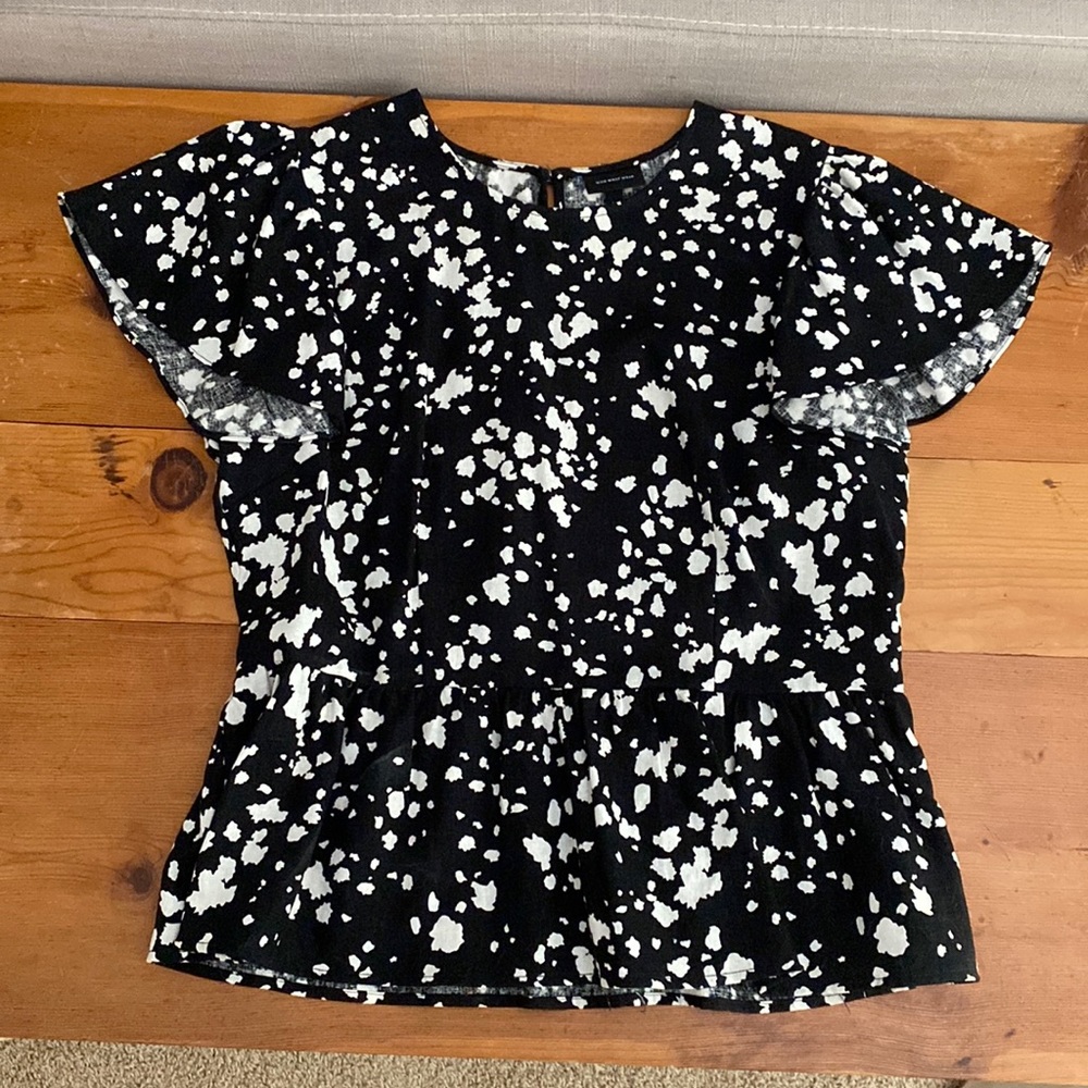 Who What Wear Peplum Top